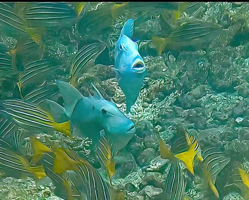 Finescale Triggerfish (Balistes polylepis)