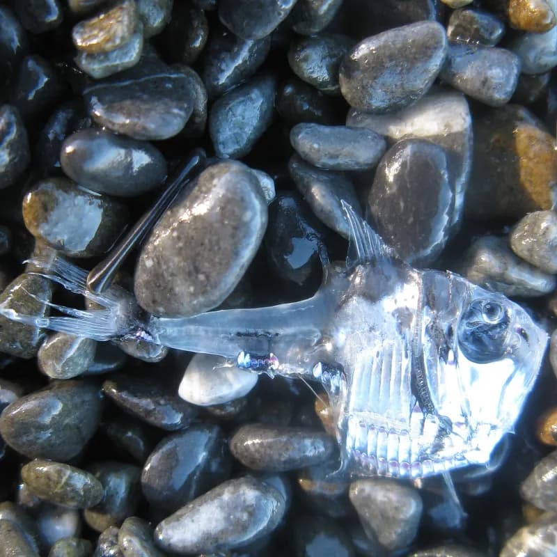 Half-Naked Hatchet Fish (Argyropelecus hemigymnus)
